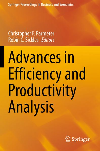 Produktbild: Advances in Efficiency and Productivity Analysis