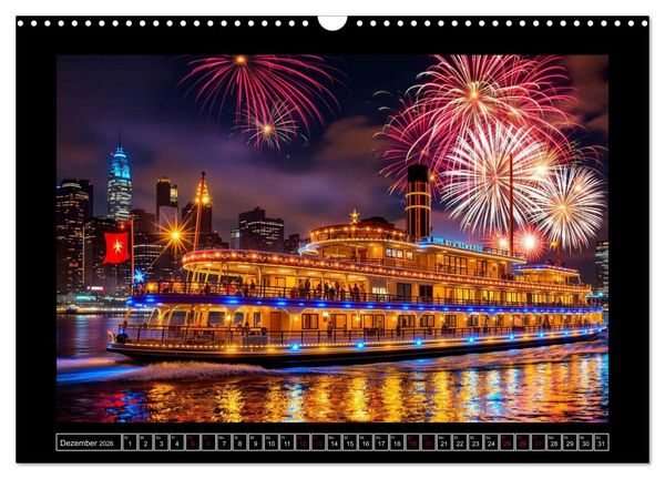 Produktbild: Magie der Schiffe (Wandkalender 2026 DIN A3 quer), CALVENDO Monatskalender
