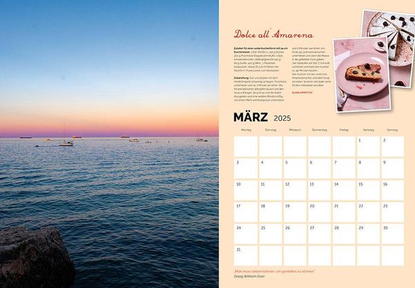 Produktbild: Amore per Gusto-Kalender 2025 Kalender Italien