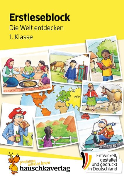 Lesen lernen 1. Klasse für Jungen und Mädchen - Die Welt entdecken, Taschenbuch von Ulrike Maier, Hauschka Verlag, 978-3-88100-505-0