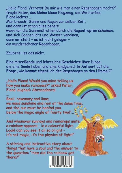 Produktbild: Das kleine blaue Flugzeug entdeckt den Regenbogen - Peter the plane discovers the rainbow