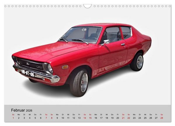 Produktbild: Japanische Oldtimer (Wandkalender 2026 DIN A3 quer), CALVENDO Monatskalender
