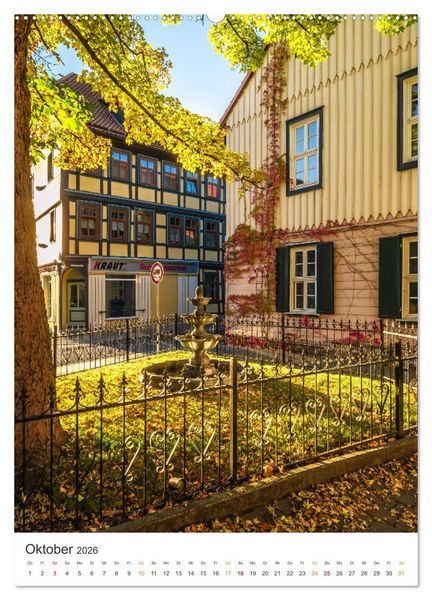 Produktbild: Stadt Wernigerode (hochwertiger Premium Wandkalender 2026 DIN A2 hoch), Kunstdruck in Hochglanz