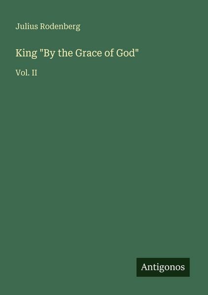 Produktbild: King "By the Grace of God"