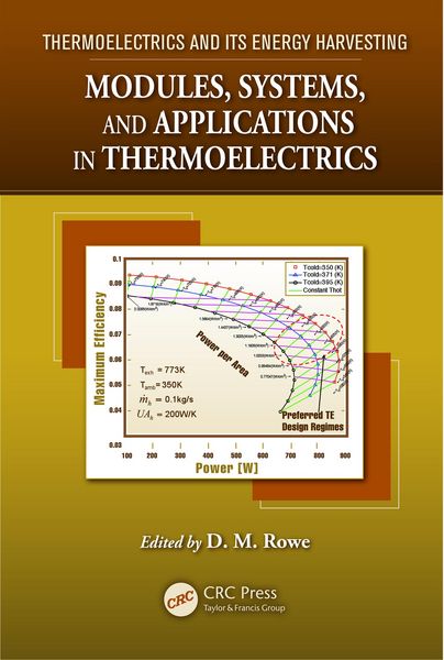 Produktbild: Modules, Systems, and Applications in Thermoelectrics