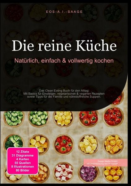 Produktbild: Die reine K&uuml;che: Nat&uuml;rlich, einfach &amp; vollwertig kochen