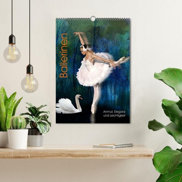 Produktbild: Ballerinen - Anmut, Eleganz und Leichtigkeit (Wandkalender 2026 DIN A3 hoch), CALVENDO Monatskalender