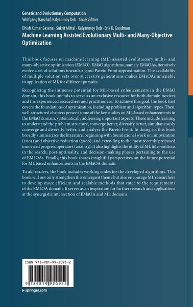 Produktbild: Machine Learning Assisted Evolutionary Multi- and Many- Objective Optimization