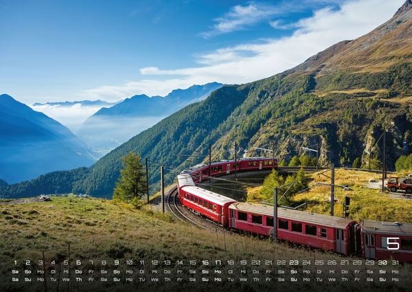 Produktbild: Eisenbahn - faszinierende Bahnwelt - 2027 - Kalender DIN A2