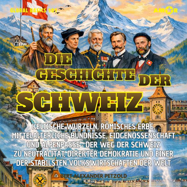 Produktbild: Die Geschichte der Schweiz - Keltische Wurzeln, r&ouml;misches Erbe, mittelalterliche B&uuml;ndnisse, Eidgenossenschaft und Alpenp&auml;sse - Neutralit&auml;t und direkte Demokratie