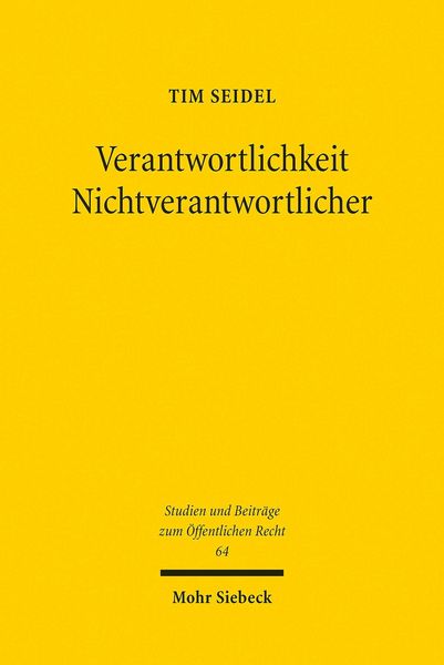 Produktbild: Verantwortlichkeit Nichtverantwortlicher