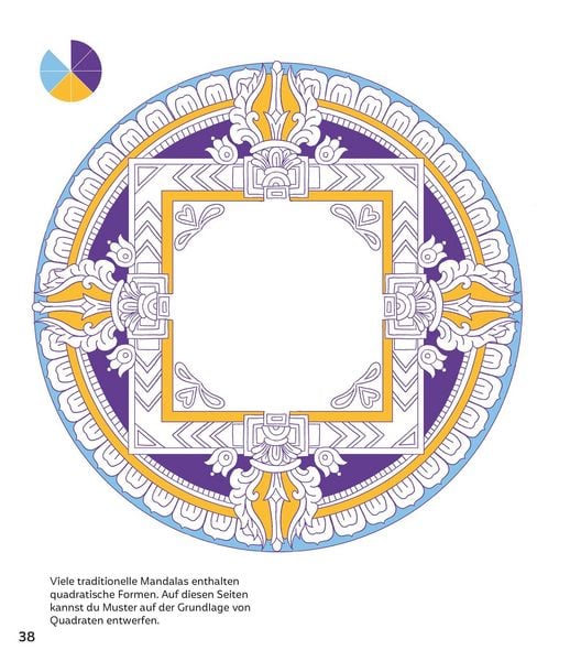 Produktbild: Mandalas zum Selberzeichnen und Ausmalen