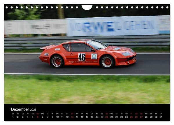 Produktbild: Auto - Bergrennen (Wandkalender 2026 DIN A4 quer), CALVENDO Monatskalender