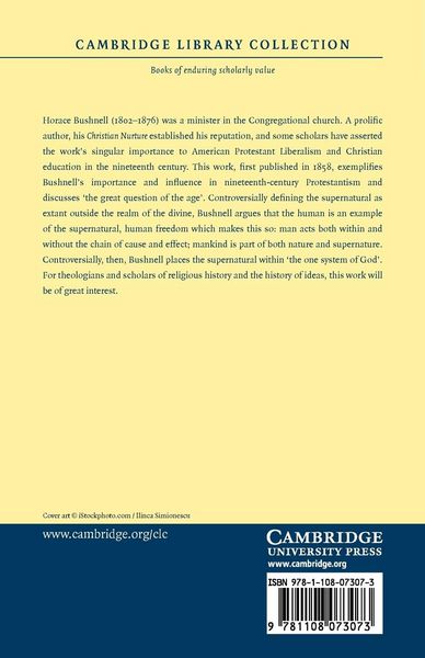 Produktbild: Nature and the Supernatural, as Together Constituting the One System of God
