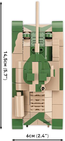 Produktbild: COBI Historical Collection 2740 - Renault R35, Valentine IX, Panzer I, Bausatz 1:48, 595 Klemmbausteine