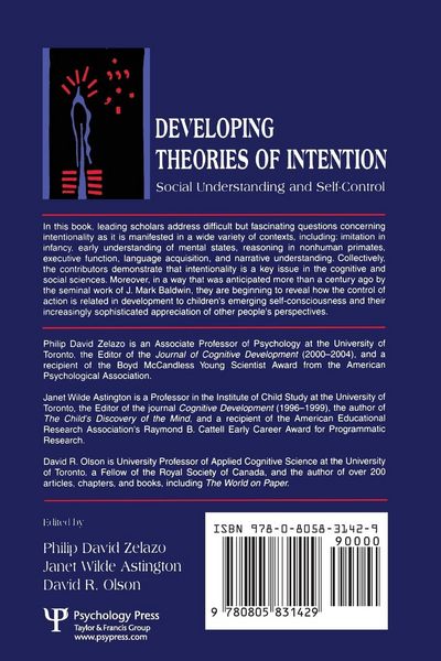 Produktbild: Developing Theories of Intention