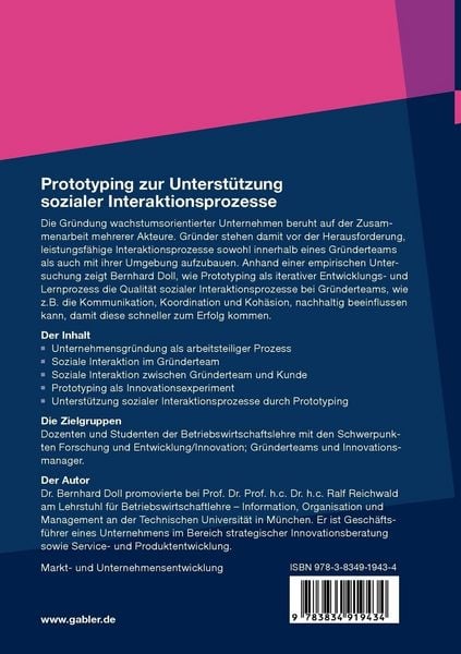Produktbild: Prototyping zur Unterst&uuml;tzung sozialer Interaktionsprozesse
