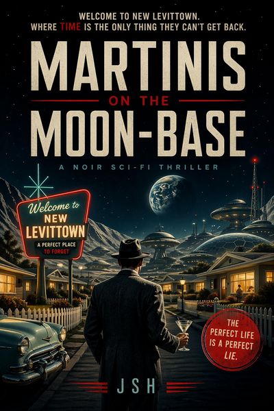 Produktbild: Martinis on the Moon-Base: A Noir Sci-Fi Thriller