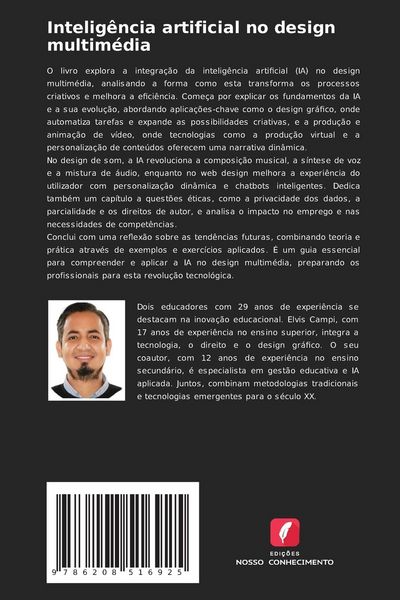 Produktbild: Intelig&ecirc;ncia artificial no design multim&eacute;dia