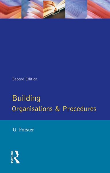 Produktbild: Building Organisation and Procedures