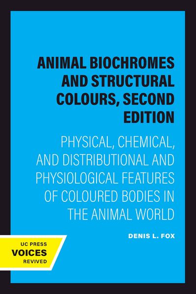 Produktbild: Animal Biochromes and Structural Colours, Second Edition