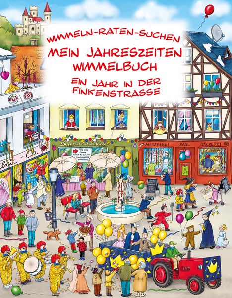 Mein Jahreszeiten Wimmelbuch, Gebundene Ausgabe von , Breitschopf Medien Verlag, 978-3-7004-4574-6