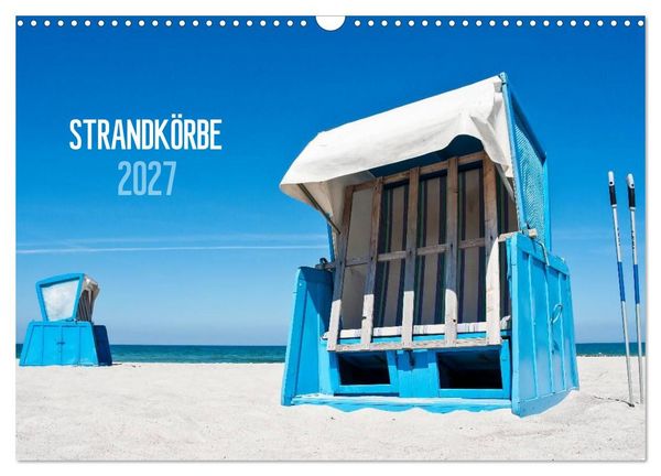 Produktbild: Strandk&ouml;rbe 2027 (Wandkalender 2027 DIN A3 quer), CALVENDO Monatskalender