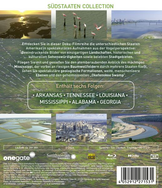 Produktbild: Aerial America (Amerika von oben) - S&uuml;dstaaten Collection [2 BRs]