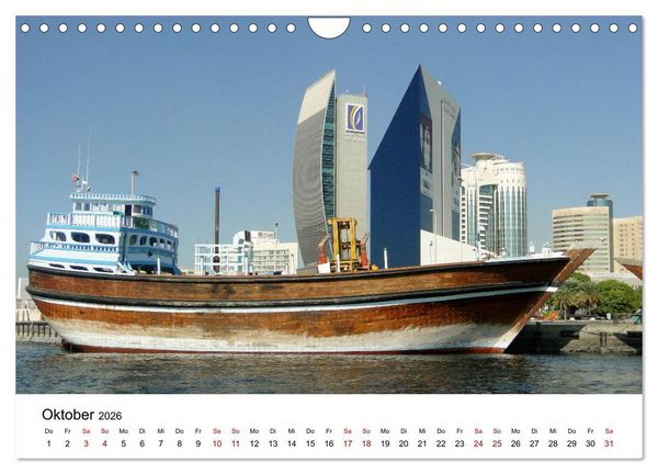 Produktbild: Dubai - Ein Erlebnis (Wandkalender 2026 DIN A4 quer), CALVENDO Monatskalender