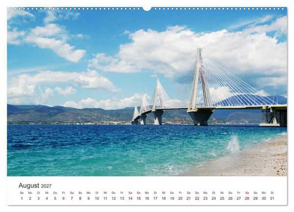 Produktbild: Griechenland - Eine Reise durch das Land der Antike. (Wandkalender 2027 DIN A2 quer), CALVENDO Monatskalender