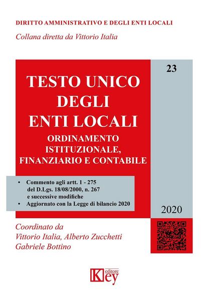 Produktbild: Testo unico degli enti locali. Ordinamento istituzionale, finanziario e contabile