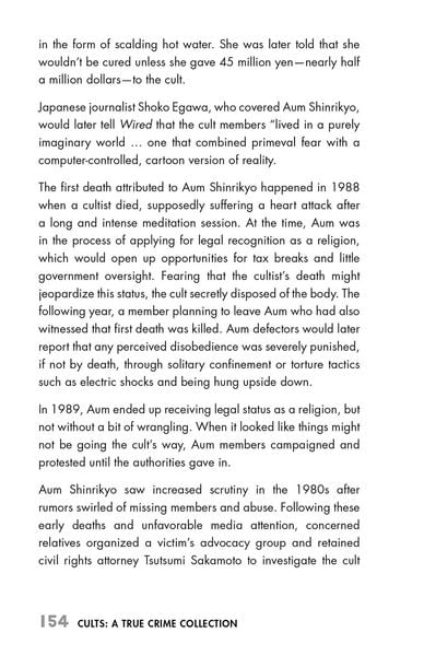 Produktbild: Cults: A True Crime Collection