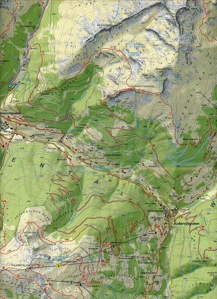 Produktbild: Wanderkarte 73 Villgratental-Sillian- Pustertal-Tiroler Gailtal 1:25 000