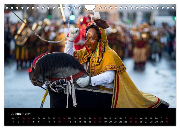 Produktbild: Die Rottweiler Fastnacht (Wandkalender 2026 DIN A4 quer), CALVENDO Monatskalender
