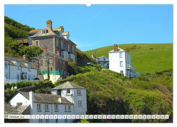 Produktbild: Port Isaac, Heimat der Fishermen`s Friends (Wandkalender 2026 DIN A2 quer), CALVENDO Monatskalender