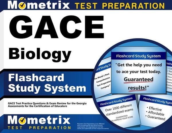 Produktbild: Gace Biology Flashcard Study System