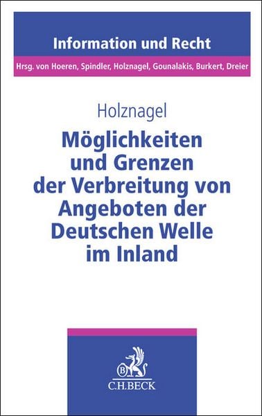 Produktbild: M&ouml;glichkeiten und Grenzen der Verbreitung von Angeboten der Deutschen Welle im Inland
