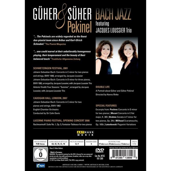 Güher & Süher Pekinel: Bach & Jazz' von 'Güher+Süher Pekinel' auf