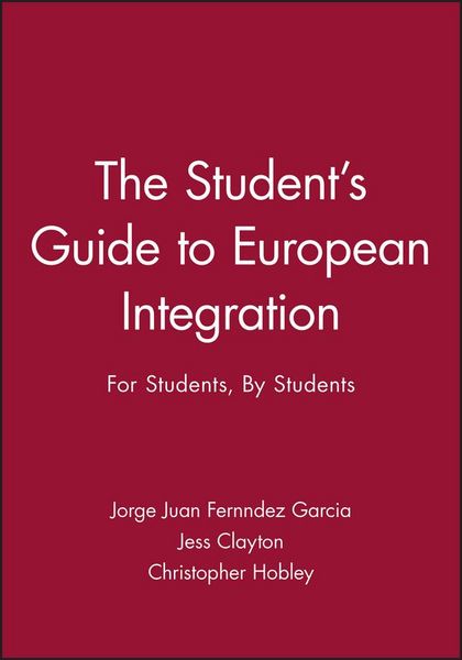 Produktbild: The Student's Guide to European Integration
