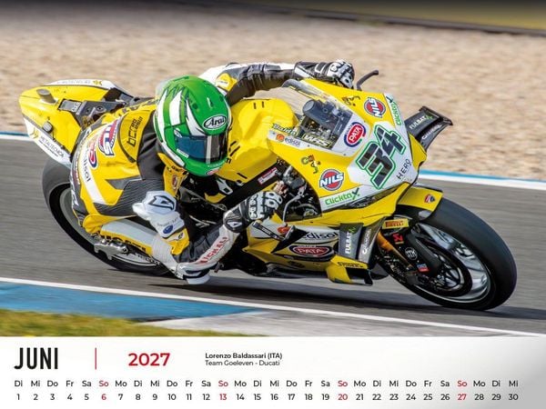 Produktbild: Superbike WM Kalender 2027