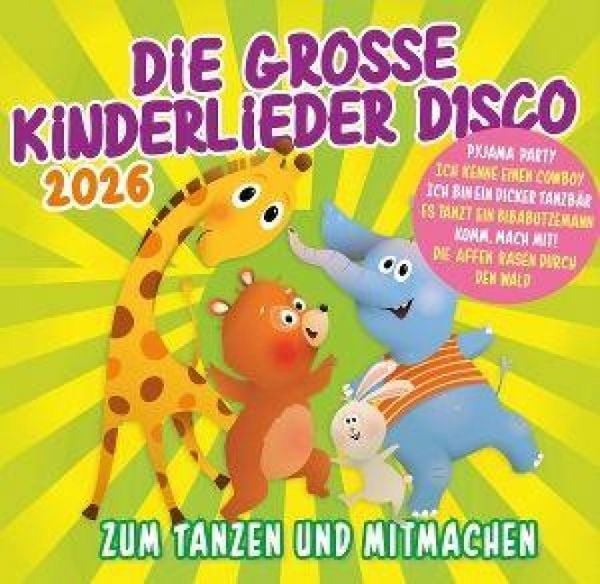 Produktbild: Die Grosse Kinderlieder Disco 2026