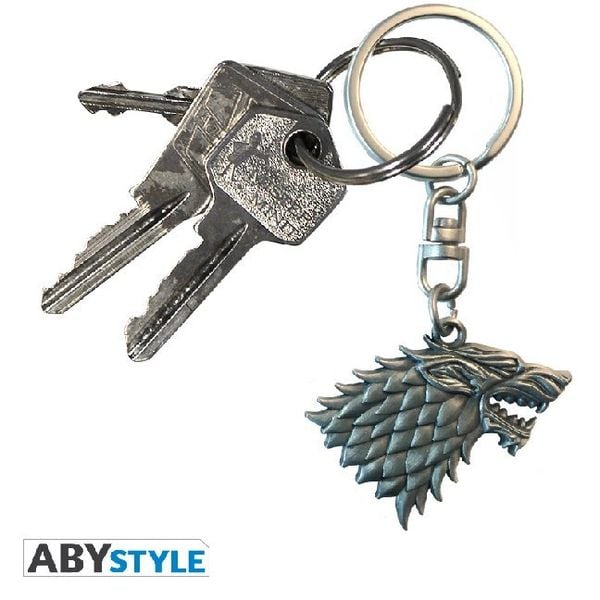 Produktbild: ABYstyle - Game of Thrones - Stark 3D-Schl&uuml;sselanh&auml;nger