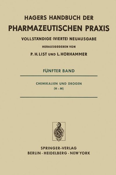Produktbild: Chemikalien und Drogen (H-M)