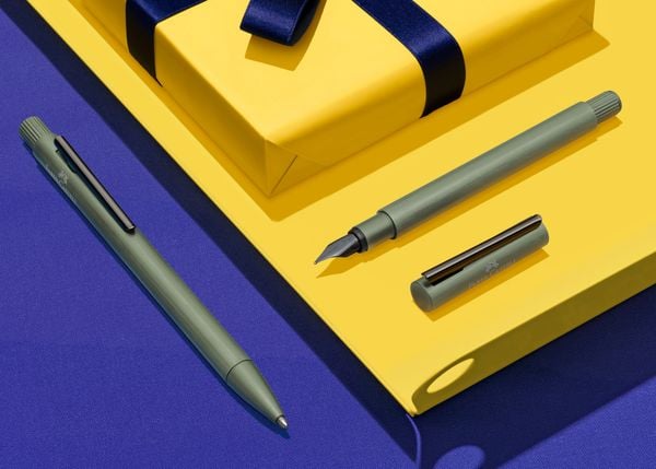 Produktbild: Faber-Castell Kugelschreiber Neo Slim Aluminium gr&uuml;n
