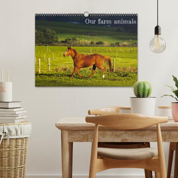 Produktbild: Our farm animals (Wall Calendar 2026 DIN A3 landscape), CALVENDO 12 Month Wall Calendar