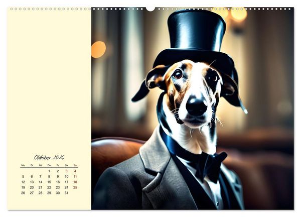 Produktbild: Gut beh&uuml;tete Hunde (Wandkalender 2026 DIN A2 quer), CALVENDO Monatskalender