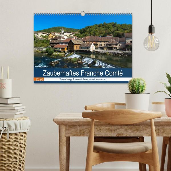 Produktbild: Zauberhaftes Franche Comt&eacute; (Wandkalender 2026 DIN A3 quer), CALVENDO Monatskalender