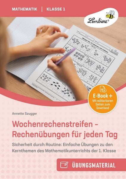Produktbild: Wochenrechenstreifen - Rechen&uuml;bungen f&uuml;r jeden Tag