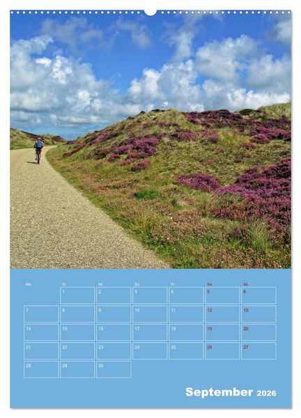 Produktbild: Nordseereise &ndash; J&uuml;tland in D&auml;nemark &ndash; Von Blavand bis Henne Strand (Wandkalender 2026 DIN A2 hoch), CALVENDO Monatskalender