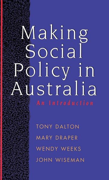 Produktbild: Making Social Policy in Australia